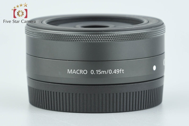 Canon EF-M 22mm f/2 STM Black