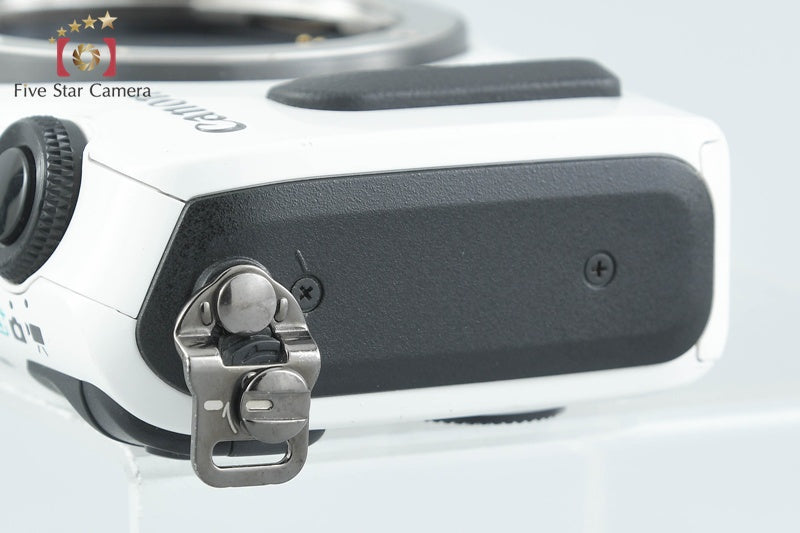 Canon EOS M White 18.0 MP Digital Mirrorless Camera Body