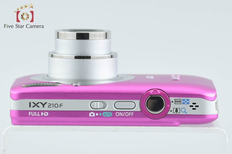 Canon IXY 210F Pink 12.1 MP Digital Camera w/ Box