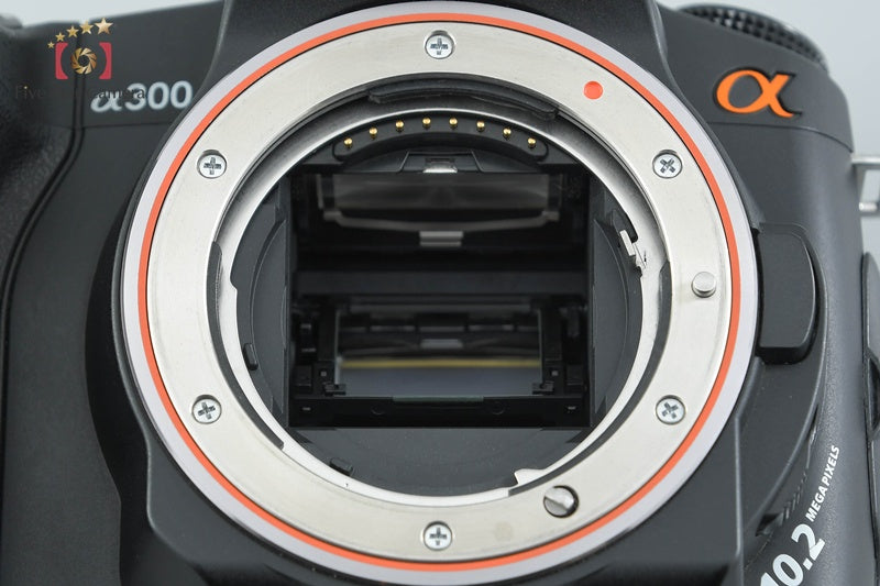 SONY Alpha α300 DSLR-A300 Digital SLR Camera Body [Japanese Language Only]