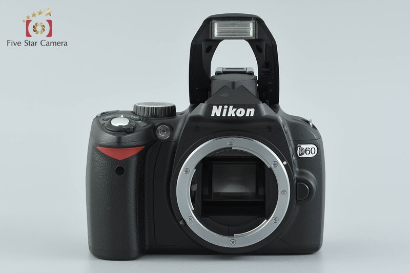 "Shutter count 1,242" Nikon D60 10.2 MP DSLR Camera 18-55 Lens