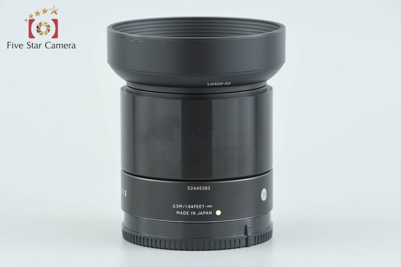 Sigma Art 60mm f/2.8 DN Black for Sony E Mount