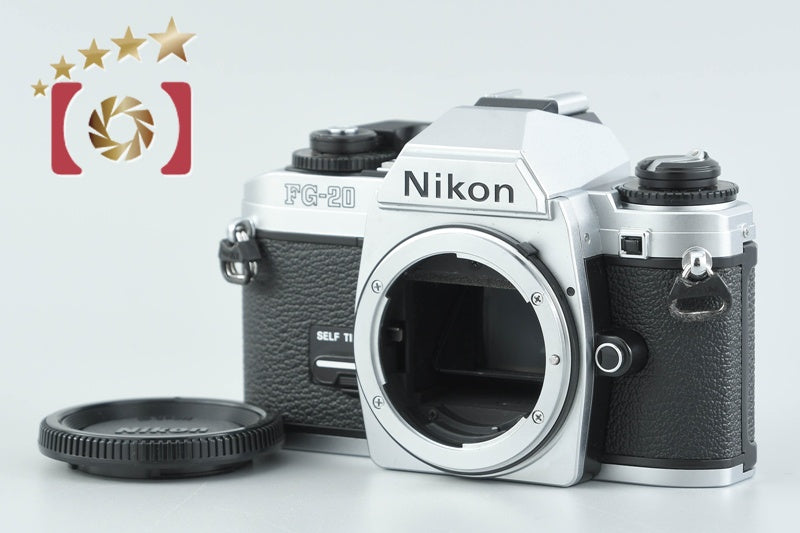 Nikon FG-20 Silver 35mm SLR Film Camera Body