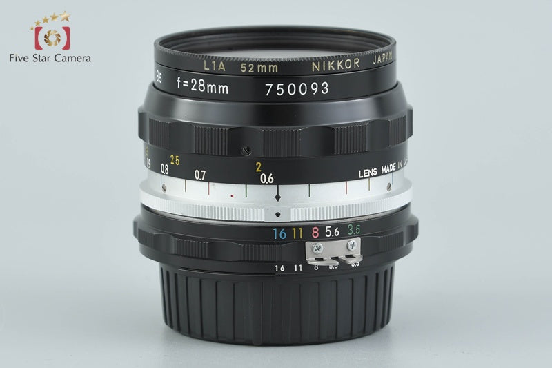 Nikon NIKKOR-H Auto 28mm f/3.5 Ai Converted
