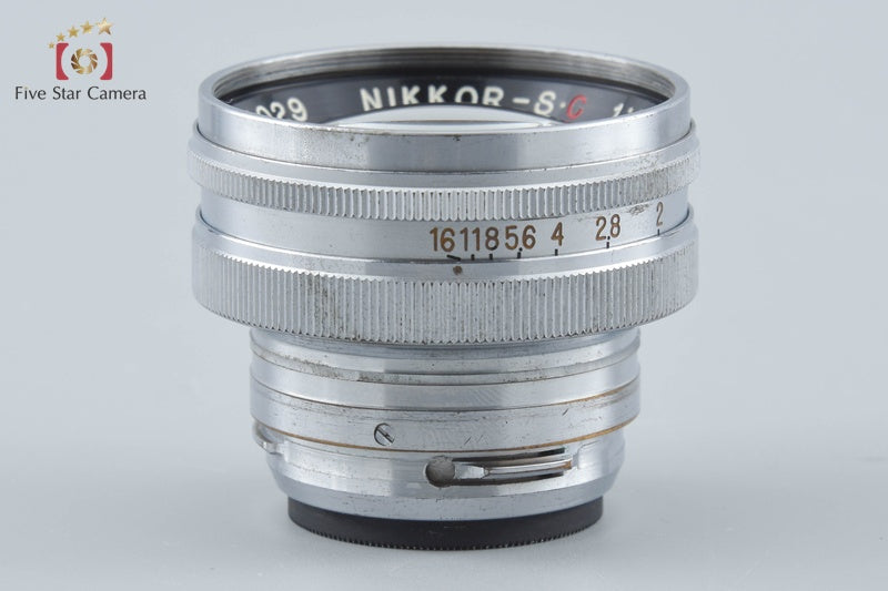 Nikon NIKKOR-S.C 50mm f/1.4 for Nikon S Mount