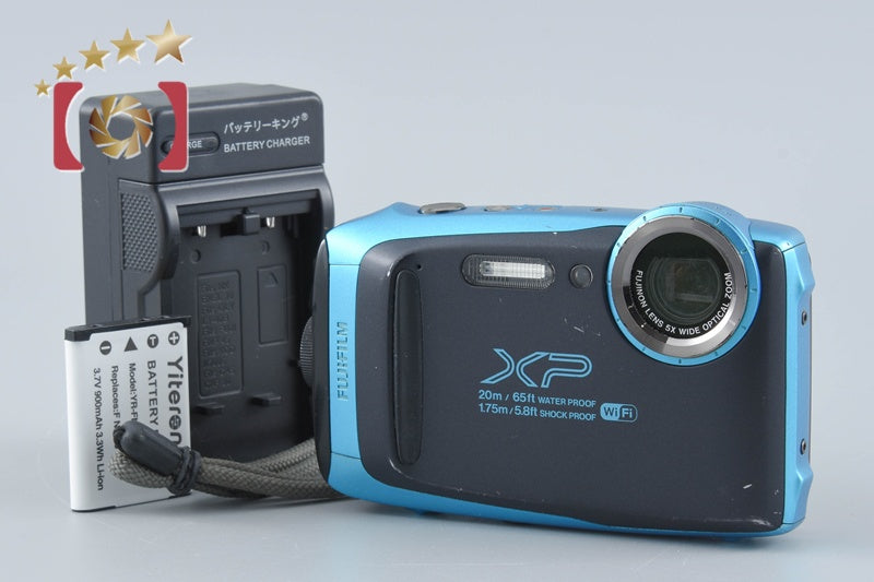 Fujifilm Finepix XP130 Sky Blue 16.4 MP Waterproof Action Camera