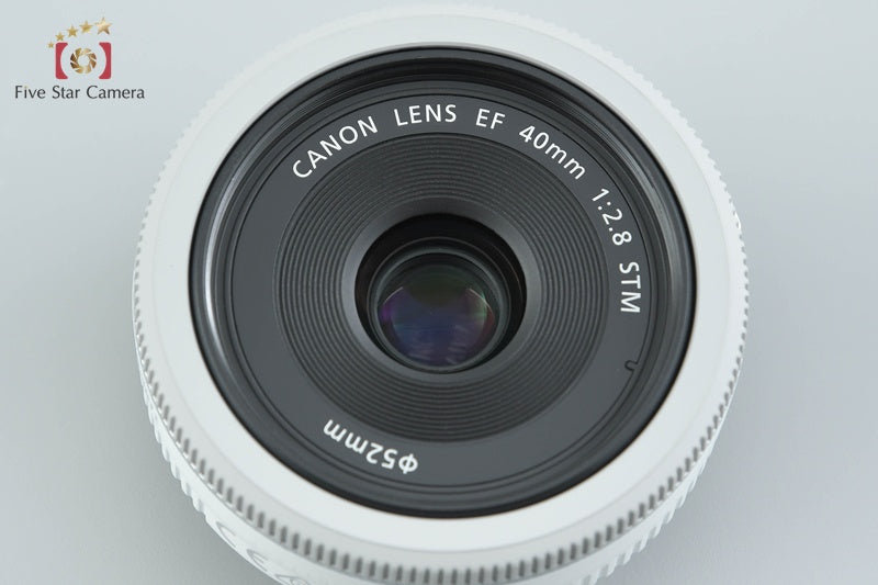 Canon EF 40mm f/2.8 STM White