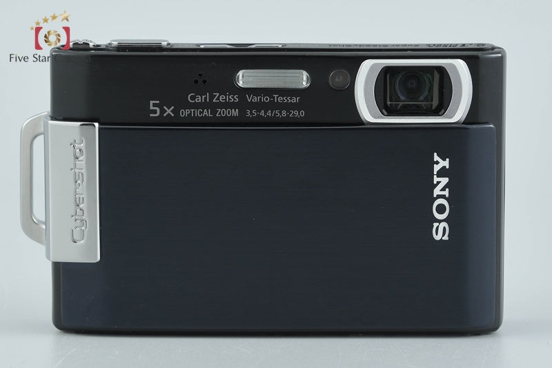 Sony Cyber-Shot DSC-T200 Black 8.1 MP Digital Camera [Japanese Language Only]