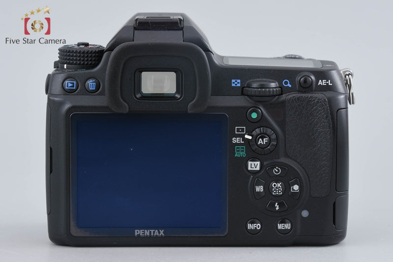 Pentax K-5 Black 16.3 MP Digital SLR Camera SMC DA 18-55 Lens w/ Box