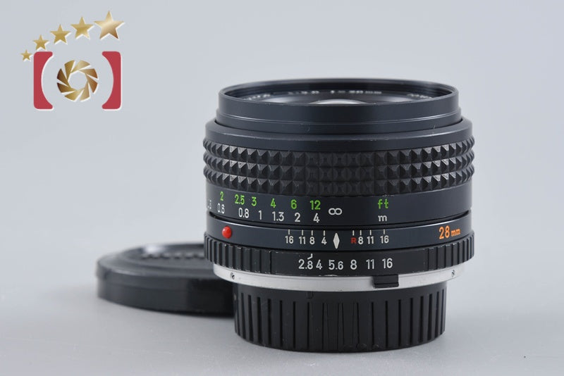 MINOLTA MC W.ROKKOR 28mm f/2.8