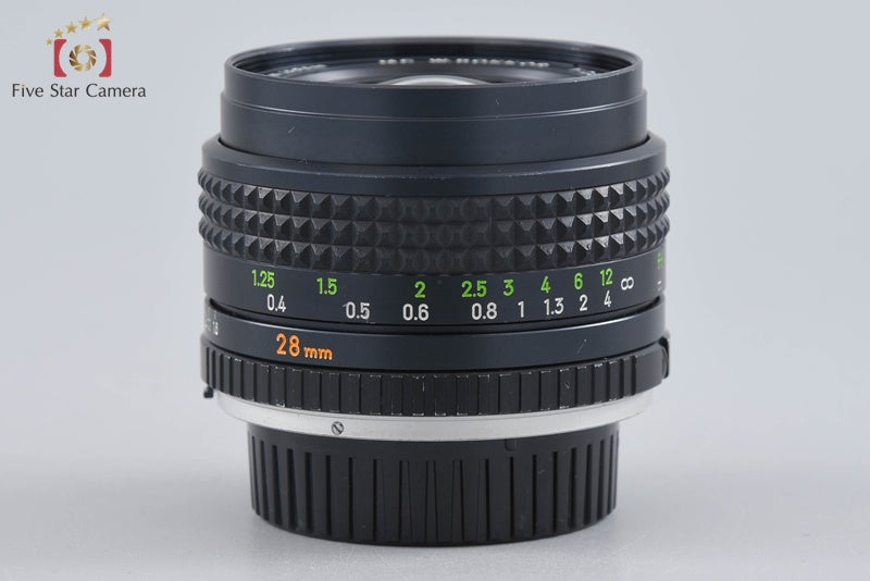 MINOLTA MC W.ROKKOR 28mm f/2.8