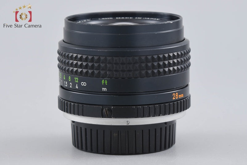MINOLTA MC W.ROKKOR 28mm f/2.8