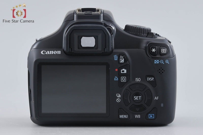 "Count 1,518" Canon EOS Kiss X50 / Rebel T3 / 1100D Black 12.2 MP 18-55 Lens