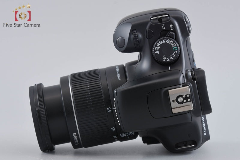 "Count 1,518" Canon EOS Kiss X50 / Rebel T3 / 1100D Black 12.2 MP 18-55 Lens