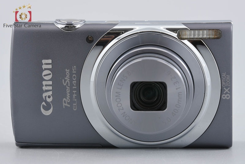 Canon PowerShot ELPH 140 IS Silver 16.0 MP Digital Camera International Model