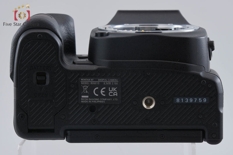 "Shutter count 1,476" Pentax KF Black 24.2 MP Digital SLR Camera Body