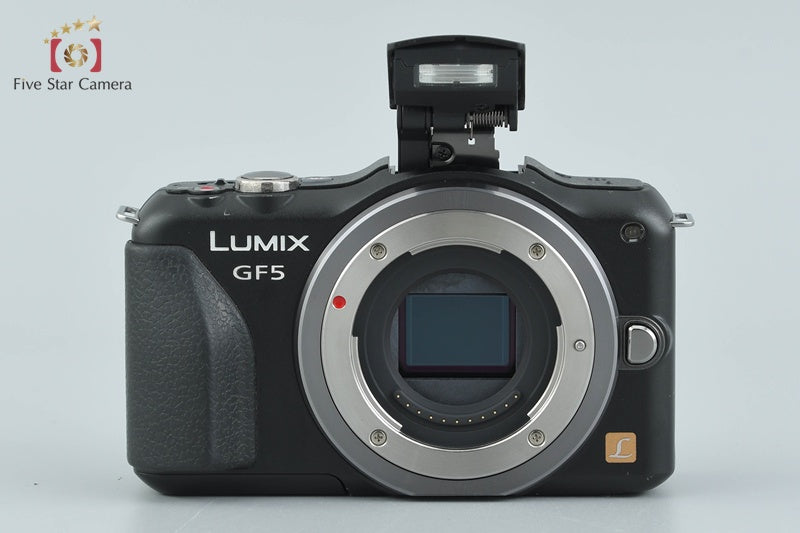 Panasonic LUMIX DMC-GF5 Black 12.1 MP Mirrorless Camera [Japanese Language Only]