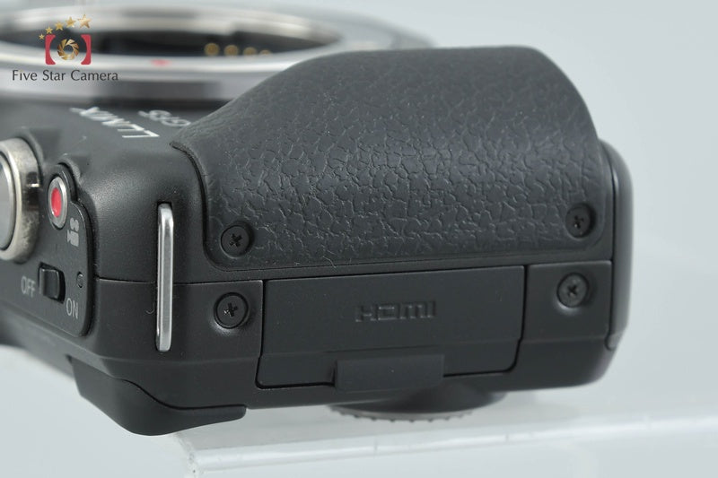 Panasonic LUMIX DMC-GF5 Black 12.1 MP Mirrorless Camera [Japanese Language Only]
