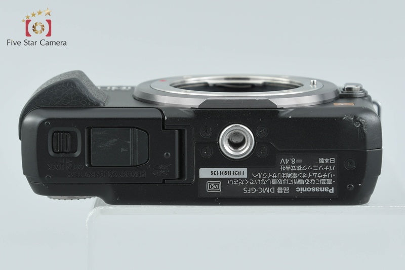 Panasonic LUMIX DMC-GF5 Black 12.1 MP Mirrorless Camera [Japanese Language Only]