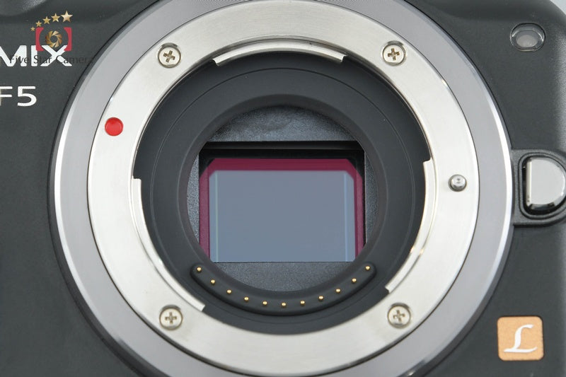 Panasonic LUMIX DMC-GF5 Black 12.1 MP Mirrorless Camera [Japanese Language Only]