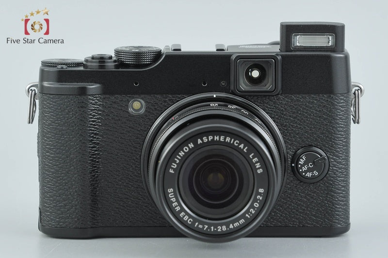 Fujifilm X10 Black 12.0 MP Digital Camera w/ Box