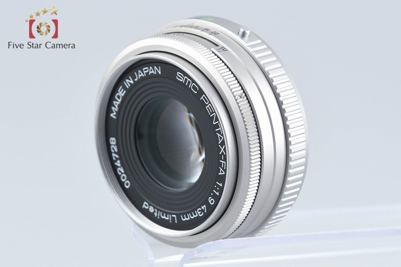 PENTAX SMC FA 43mm f/1.9 Limited Silver