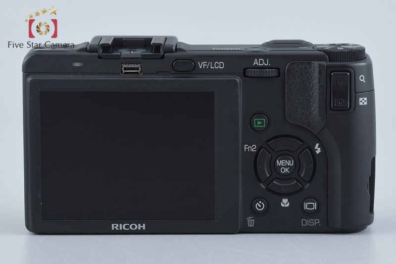 "Shutter count 3,803" Ricoh GX200 12.1 MP Digital Camera VF Kit