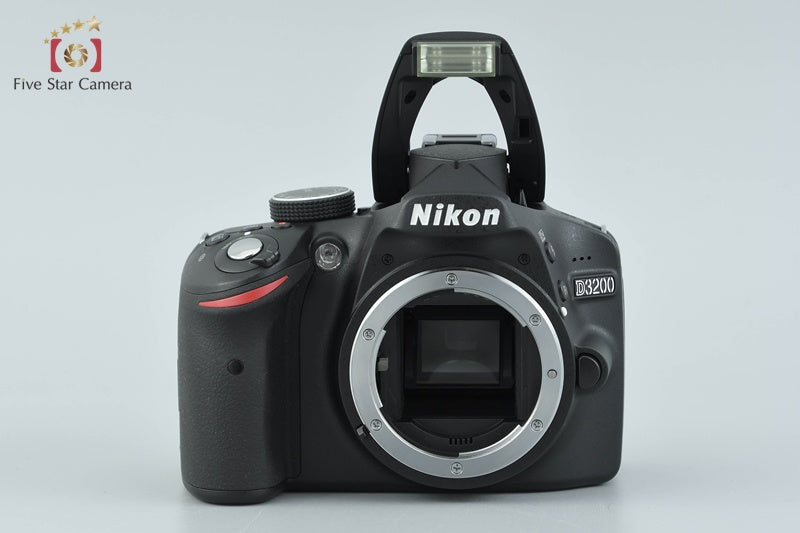 "Shutter count 285" Nikon D3200 Black 24.2 MP Digital SLR Camera Body