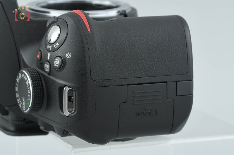 "Shutter count 285" Nikon D3200 Black 24.2 MP Digital SLR Camera Body