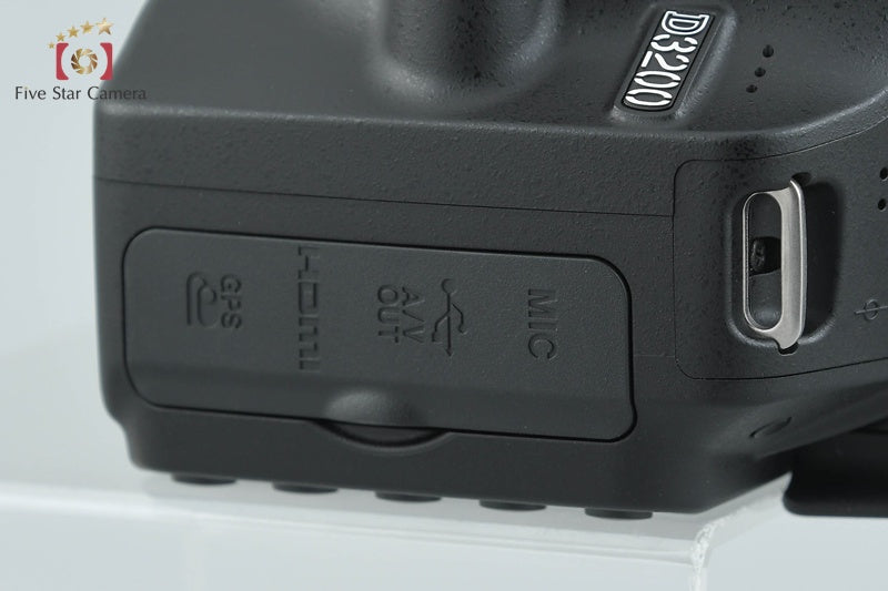 "Shutter count 285" Nikon D3200 Black 24.2 MP Digital SLR Camera Body
