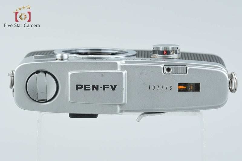 Olympus PEN FV Silver 35mm Half Frame Film Camera