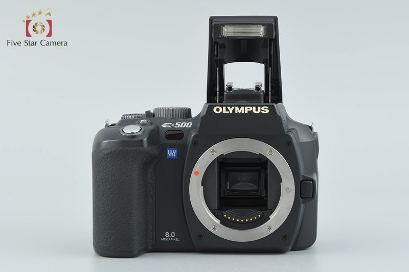"Shutter count 3,173" Olympus E-500 Black 8.0 MP DSLR 14-45 Lens