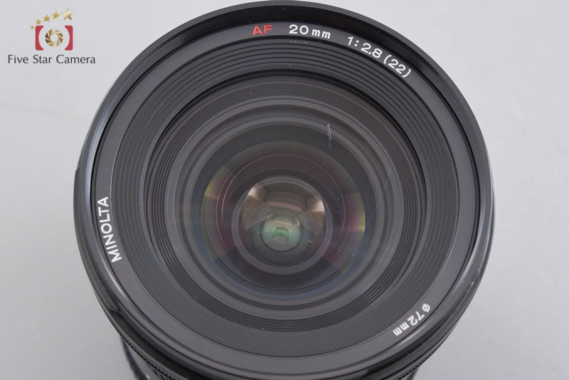 MINOLTA AF 20mm f/2.8 Early Model for Sony/Minolta A Mount