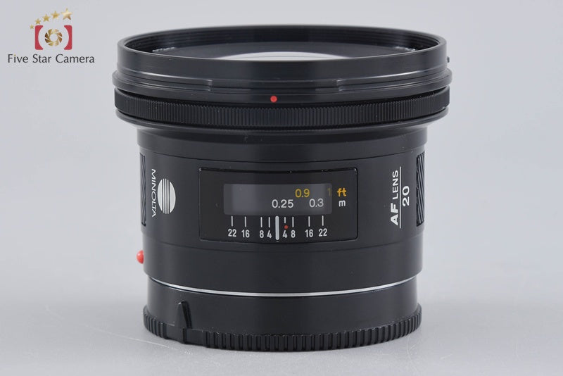 MINOLTA AF 20mm f/2.8 Early Model for Sony/Minolta A Mount