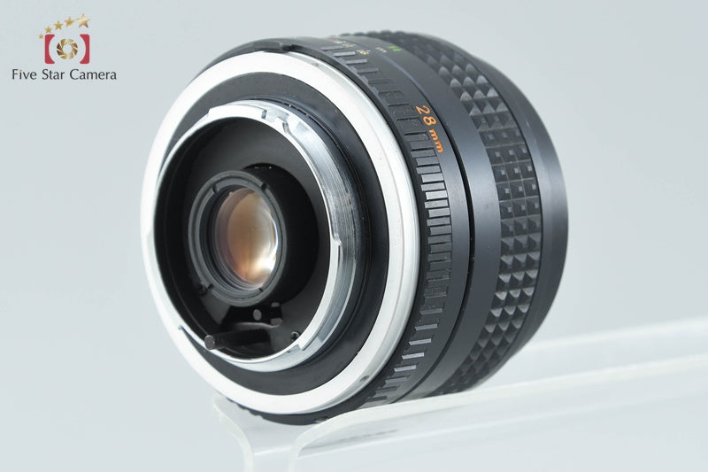 MINOLTA MC W.ROKKOR 28mm f/2.8