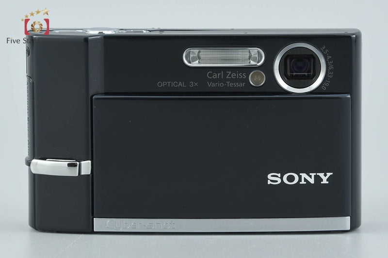 Sony Cyber-Shot DSC-T30 Black 7.2 MP Digital Camera [Japanese Language Only]