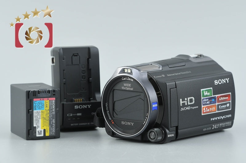 Sony Handycam HDR-CX720V Full HD Digital Camcorder [Japanese Language Only]