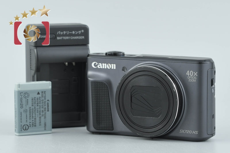 Canon PowerShot SX720 HS Black 20.3 MP Digital Camera