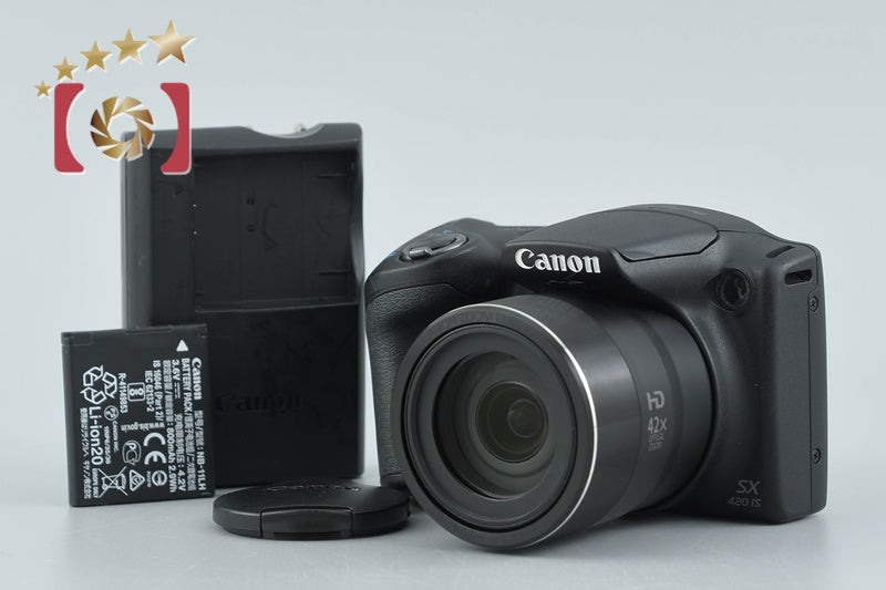 Canon PowerShot SX420 IS Black 20.0 MP Digital Camera