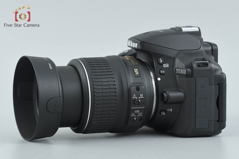 "Count 1,866" Nikon D5300 24.2 MP DSLR + AF-S DX NIKKOR 18-55mm f/3.5-5.6 G VR