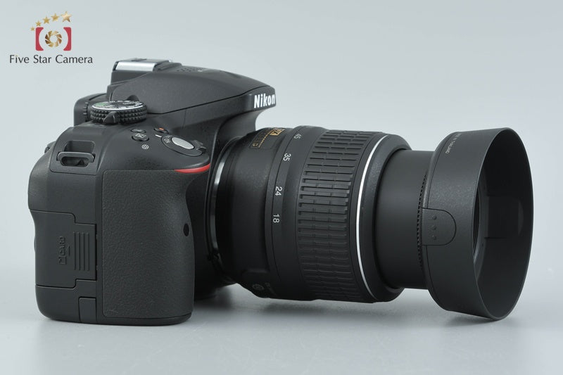 "Count 1,866" Nikon D5300 24.2 MP DSLR + AF-S DX NIKKOR 18-55mm f/3.5-5.6 G VR