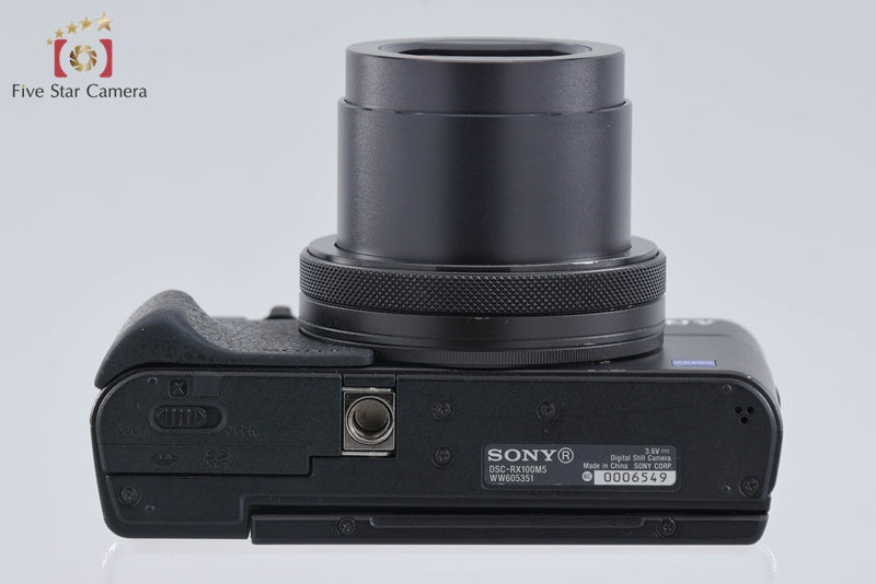Sony Cyber-Shot DSC-RX100M5 20.1 MP Digital Camera [Multiple Languages]
