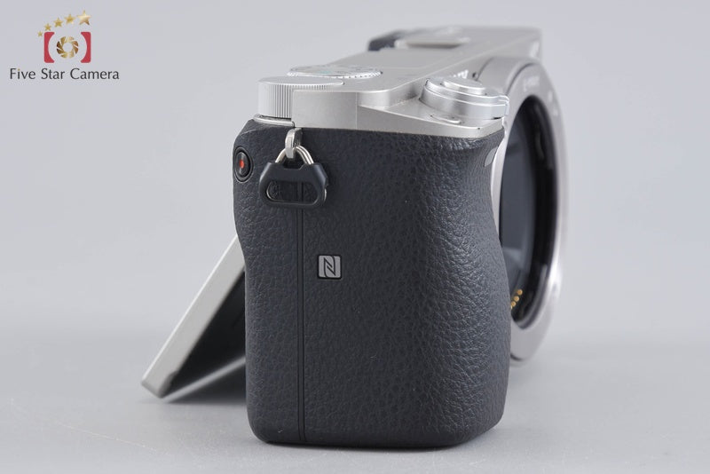 Sony Alpha α6000 ILCE-6000 Silver 24.3 MP Digital Camera [Multiple Languages]
