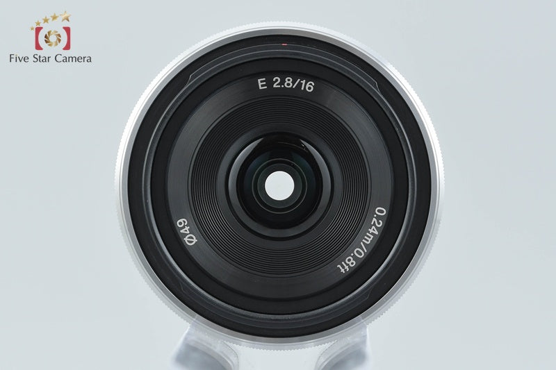 SONY E 16mm f/2.8 SEL16F28