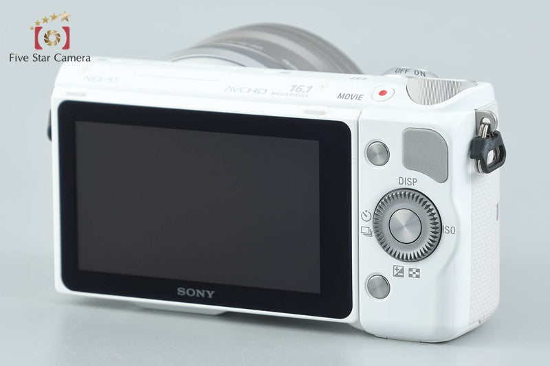 Sony Alpha α NEX-5T White Digital Camera 16-50 Lens [Japanese Language Only]