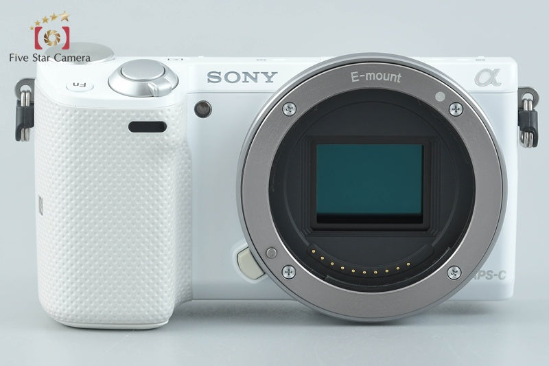 Sony Alpha α NEX-5T White Digital Camera 16-50 Lens [Japanese Language Only]