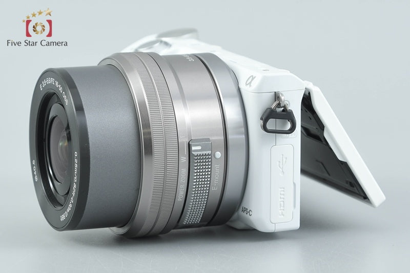 Sony Alpha α NEX-5T White Digital Camera 16-50 Lens [Japanese Language Only]