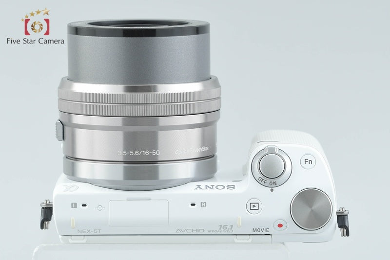 Sony Alpha α NEX-5T White Digital Camera 16-50 Lens [Japanese Language Only]