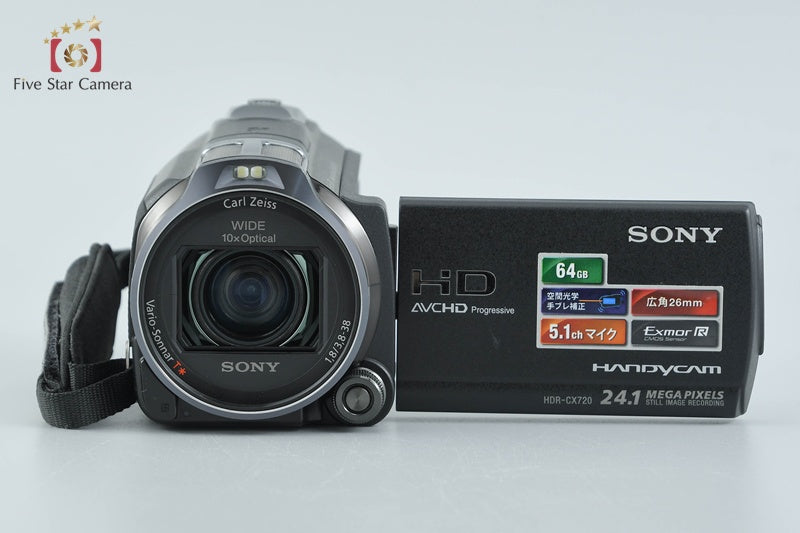 Sony Handycam HDR-CX720V Full HD Digital Camcorder [Japanese Language Only]