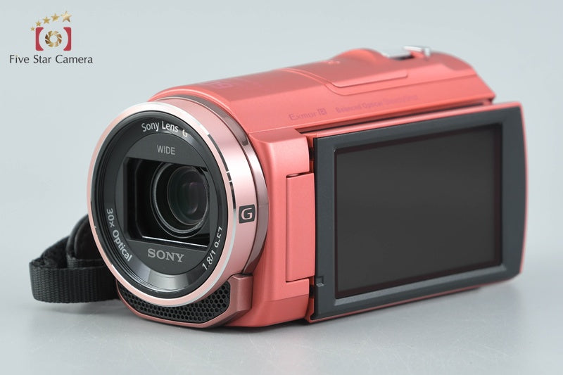 SONY HANDYCAM HDR-CX535 Pink Video Camcorder [Japanese Language Only]